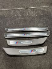 Usado, BMW F10 M5 2013 M-Sport umbral de puerta raspado juego de adornos de placa fabricante de equipos originales segunda mano  Embacar hacia Argentina