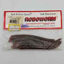 Gusano cola cola de escama roja ROBOWORM Oxblood liberación de sal plástico suave 4,5" 10 quilates segunda mano  Embacar hacia Argentina