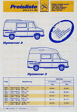 Hymer hymercar 1986 d'occasion  Expédié en Belgium