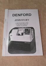 Denford zeroturn cnc for sale  MANSFIELD