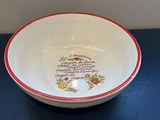 Pasta bowl ceramica for sale  Saint Helena