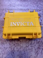 Usado, Invicta relógio à prova d'água 8 slots amarelo estojo rígido armazenamento mergulho comprar usado  Enviando para Brazil