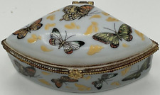 Butterfly trinket box for sale  Tenino
