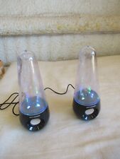 ART+SOUND LED Dancing Water Speakers Bluetooth Multi Color Sound Action Tested for sale  Shipping to South Africa