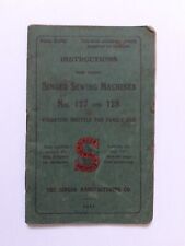 Original 1917 instructions for sale  SWANSEA