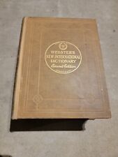 Nuevo diccionario internacional de Webster segunda edición íntegra 1934 segunda mano  Embacar hacia Argentina