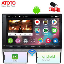 Rádio NAVI ATOTO 7" APF carro estéreo 2DIN sem fio Android Auto CarPlay GPS trilha comprar usado  Enviando para Brazil