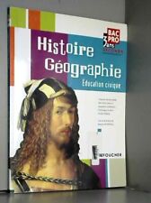 Histoire géographie education d'occasion  France