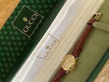 Gucci ladies gold for sale  LONDON