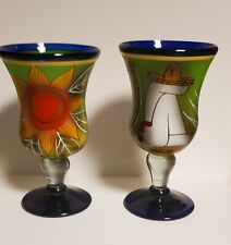 Two mexican goblets for sale  Madison