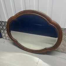 Wooden Framed Bevelled Edge Mirror Vintage Retro Wall Mirror, used for sale  Shipping to South Africa