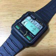 Reloj Casio GG-9 Juego de Golf 227 Digital LCD Cuarzo Negro Verde Para Hombre Vintage Sin Caja segunda mano  Embacar hacia Argentina