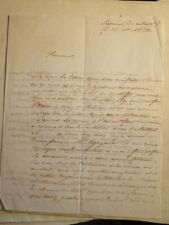 Marquis froissard lettre d'occasion  Périgueux