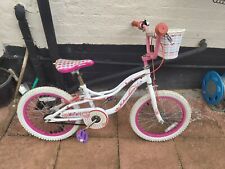 Girls pink bike for sale  STOWMARKET