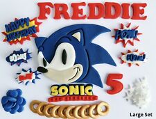 Edible fondant sonic for sale  HAYES