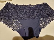 Navy lace trim for sale  LINCOLN
