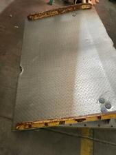 Used, 4' x 6' Vestil Aluminum Dock Plate Ramp for sale  Burlington