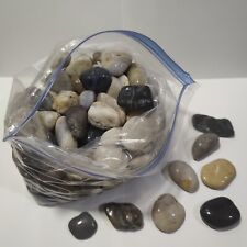 10 lbs of Smooth Decorative River Rocks - Garden Outdoor Stones - Pebbles 1"/2" for sale  Shipping to South Africa