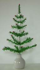 Vintage Retro Tinsel Christmas Tree - 46 cm tall - Mid Century - Table Top for sale  Shipping to South Africa