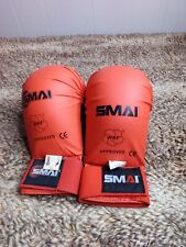 SMAI - Luvas/luvas sparring vermelhas karatê - WKF Tournament Approved tamanho XL, usado comprar usado  Enviando para Brazil