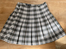 Shein plaid pleated for sale  EASTBOURNE