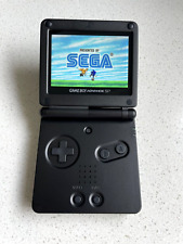 Console Nintendo Gameboy Advance SP GBA IPS V2 LCD retroiluminado AGS 101 triplo preto comprar usado  Enviando para Brazil