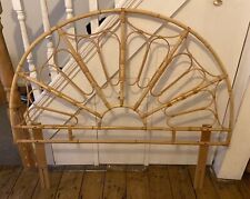 Vintage bamboo headboard for sale  COLCHESTER