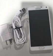 Samsung Galaxy Note 4 SM-N910T T-Mobile 32GB White Cell Phone Used  for sale  Shipping to South Africa