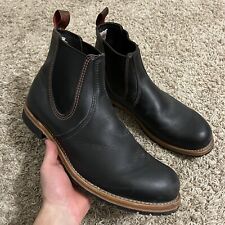 Botas Choppers Red Wing 2918 Chelsea Rancher Couro Estrela Preta Costa Oeste 13, usado comprar usado  Enviando para Brazil