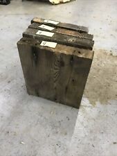 Tableros recuperados de madera de granero desgastado 2x10x10"" mesa losa rústica pino, usado segunda mano  Embacar hacia Argentina