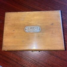 EH SARGENT SCALE Weights in Wood Case  Vintage Scientific Equipment Tool GERMAN for sale  Shipping to South Africa