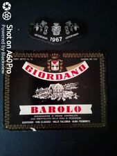 Barolo giordano 1967 usato  Roma