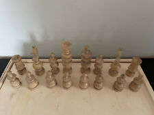 Alte schachfiguren holz gebraucht kaufen  Hamburg