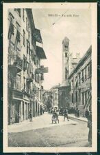 Trento città cartolina usato  Mortara