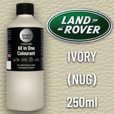 Leather Paint LAND ROVER Car Seat IVORY NUG All in One 250ml Dye for Repairing for sale  Shipping to South Africa