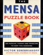Mensa puzzle book for sale  UK