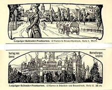 Leipziger kalender postkarten gebraucht kaufen  Hamburg