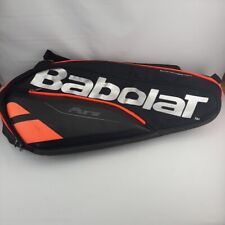 Mochila Babolat Pure Strike tênis 6 raquete preta e laranja, usado comprar usado  Enviando para Brazil