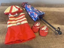 Kit de boneca American Girl listra vermelha maiô guarda-sol sandálias chapéu praia boné, usado comprar usado  Enviando para Brazil