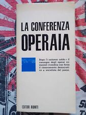 Conferenza operaia 1970 usato  Asti