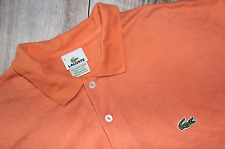 Usado, Camisa polo masculina LACOSTE manga curta laranja tamanho GG comprar usado  Enviando para Brazil