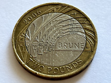 Pound coin brunel for sale  NEWBURY