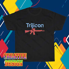 New Trijicon Guns Firearms Logo T-Shirt Funny Size S to 5XL, used for sale  Shipping to South Africa