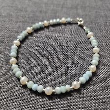 Larimar perlen armband gebraucht kaufen  Ribnitz-Damgarten