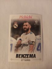 Benzema n° 8 - Pichichi - Cuadro de Honor - Liga Este Panini - 2022 2023 segunda mano  Madrid