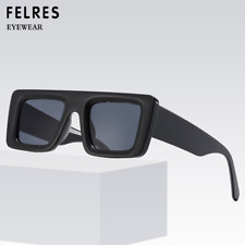 Óculos de sol masculino feminino armação grossa quadrada sombra óculos de condução ao ar livre UV400 comprar usado  Enviando para Brazil