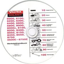 Usado, Werkstatthandbuch Reparaturanleitung Valmet Valtra 6000 bis 8750 + E comprar usado  Enviando para Brazil