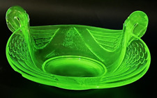 glass swan candy dish for sale  Eaton Rapids