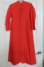 Vintage, Robert Gaspard, Altar Server Red Cassock,  Age 11(?)  Length 48”, used for sale  Shipping to South Africa
