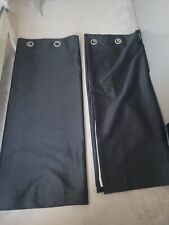 Black lined curtains for sale  READING